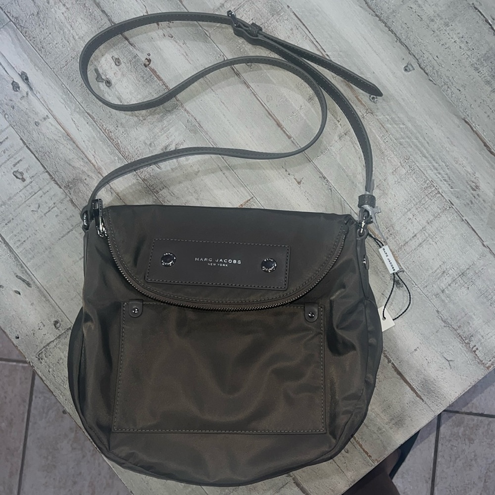 Marc Jacob’s Nylon Quartz Grey purse